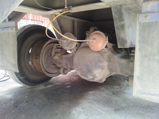 ขายหางพื้นเรียบ12 เมตรเพลาโบกี้ 220,000 บาท