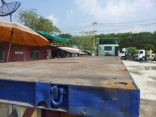 ขายหางพื้นเรียบ12 เมตรเพลาโบกี้ 220,000 บาท