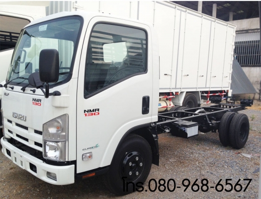 รถบรรทุกอีซูซุ6ล้อ ISUZU NMR130แรงม้า กระบะเหล็กดัมพ์ดิน