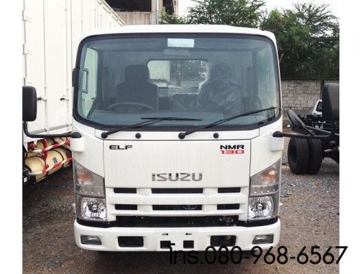 รถบรรทุกอีซูซุ6ล้อ ISUZU NMR130แรงม้า กระบะเหล็กดัมพ์ดิน
