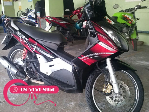 ขายด่วน NOUVO mx ปี 47 ราคาเพียง 13,900 บาทเื่ท่านั้น มีเล่ม เฟืองไม่หอน เครื่องดี โทร 085-1518956