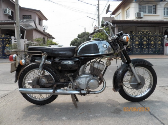 SUZUKI K-125 +แห้งๆสีเดิม/+อะไหล่เดิมๆเพียบ 081-412-7470