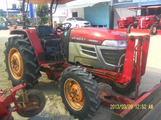 รถแทรคเตอร์ยันม่าร์EF453T45แรงพร้อมอุปกรณ์2ชิ้น