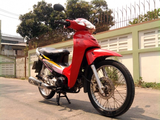 ขออนุญาติขาย HONDA WAVE125S U-Box ไมล์ดิจิตอล สีแดงดำ