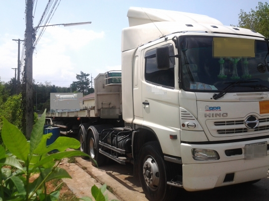 HINO  500 ปี 54 มือเดียวออกห้าง ใช้งานน้อยไม่เคยเกิดอุบัติเหตุค่ะ
