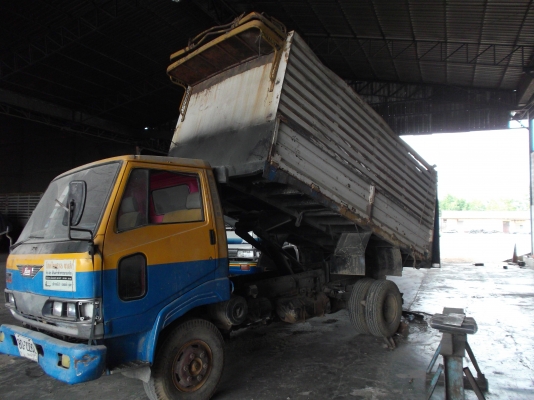 ขายด่วนรถ6ล้อKM310ดรั้มเกษตรยาว4.20มวางหัววางเครื่อง