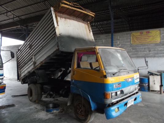 ขายด่วนรถ6ล้อKM310ดรั้มเกษตรยาว4.20มวางหัววางเครื่อง