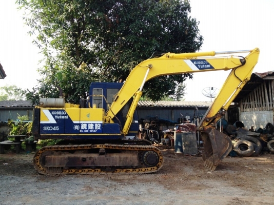 ขายด่วน..รถแบคโฮ KOBELCO SK120 M2(045) รถสวย โซ่สวย ช่วงล่างสวย มาก ๆ ระบบไฟฟ้าทำงานดี ครบ ประหยัดน้ำมัน เกินคุ้ม .