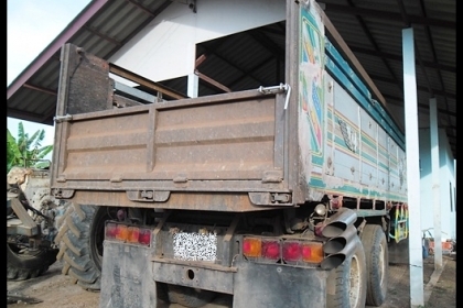 สิบล้อฮีโน่ 3H วางเครื่อง 300 แรง