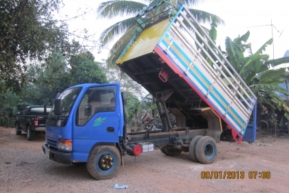 ขายรถดั้มIsuzu NPR 120 ฝาดำ