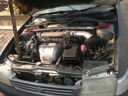 รถเก๋งสีดำด้าน Toyota 75000 ใช้งานได้ปกติ