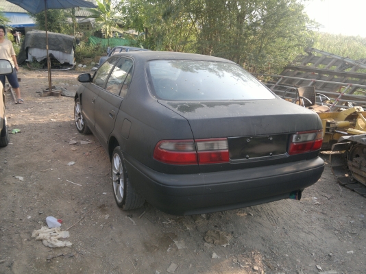 รถเก๋งสีดำด้าน Toyota 75000 ใช้งานได้ปกติ