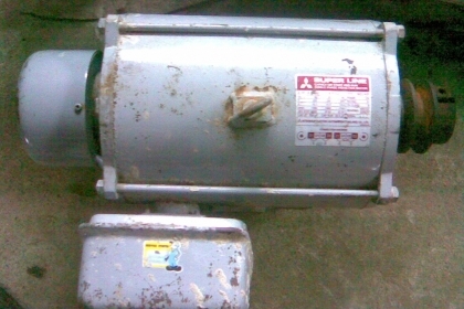 มอเตอร์มิสซูบิชิ ขนาด 3 แรงไฟบ้านสวยๆครับ