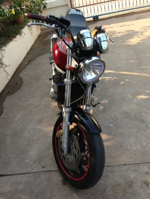 ขาย XJR400 ปี2000อินวอยแท้ สีแดง-ดำ สวยๆ ระบบไฟติดครบทุกดวง