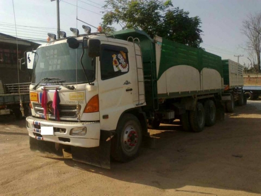 ขายดาวน์ ฮีโน่ Mega 260 HP สองเพลาดั๊ม / ส่งงวดต่อ  ( ขายเฉพาะแม่ตัวเดียว! มีระบบลากพ่วง! )