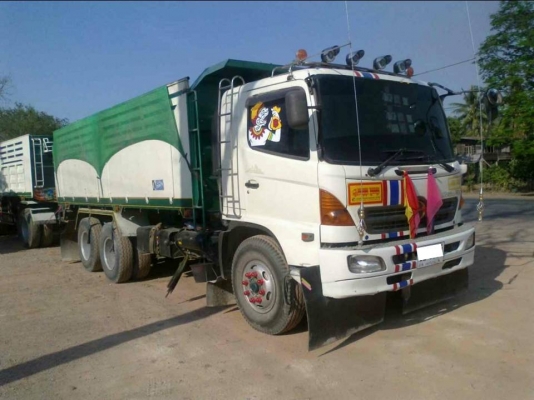 ขายดาวน์ ฮีโน่ Mega 260 HP สองเพลาดั๊ม / ส่งงวดต่อ  ( ขายเฉพาะแม่ตัวเดียว! มีระบบลากพ่วง! )