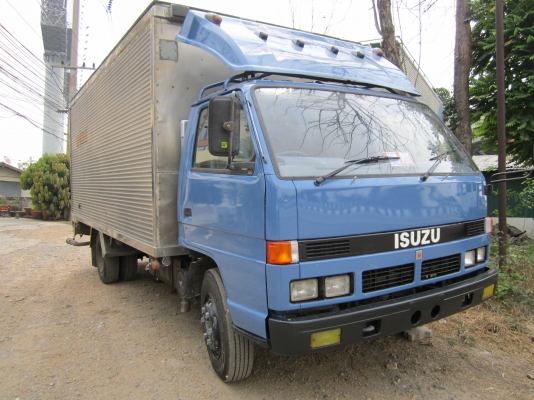 ขาย ISUZU NPR59PU5M ตู้อลูมิเนียม ยาว5เมตร เครื่อง115แรง ปี 38 รถห้างแท้