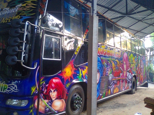 ขายรถบัสพัดลม12เมตรหรือแลกเทเลอร์สิบล้อหางปลา ขายรถบัสพัดลม12เมตรหรือแลกเทเลอร์สิบล้อหางปลา