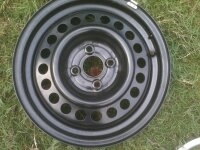 ขายล้อกะทะเหล็ก 4รู100ราคาถูก