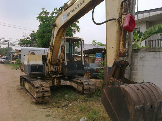 ขายด่วน แบคโฮ pc120-3 เครื่อง 6BG1