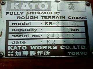 ขายรถเครน 4 ล้อ Kato 20 H 3L เอกสารอินวอย ไฟฟ้าครบ จิ๊ปพร้อม แอร์เย็นฉ่ำ เซฟตี้พร้อม