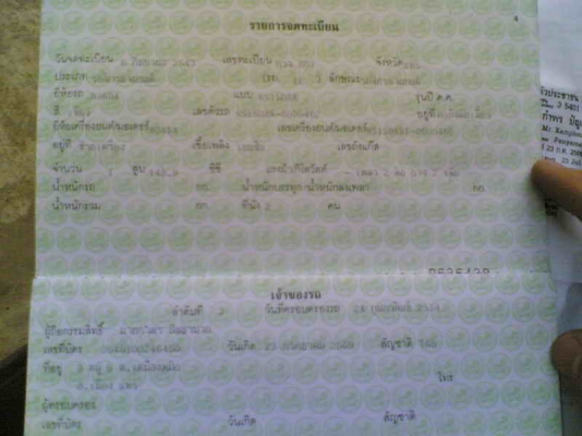 ขาย Nsr150Proarm เล่มทะเบียนเต็มพร้อมชุดโอน แปลงมาจาก Nrrw รถปี 43ขาย 20000 บาท