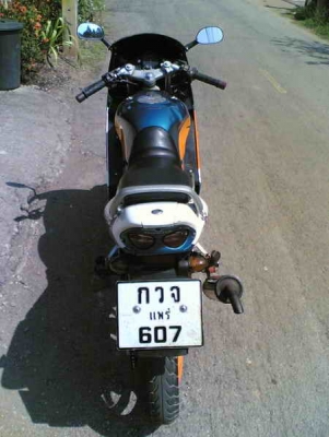 ขาย Nsr150Proarm เล่มทะเบียนเต็มพร้อมชุดโอน แปลงมาจาก Nrrw รถปี 43ขาย 20000 บาท