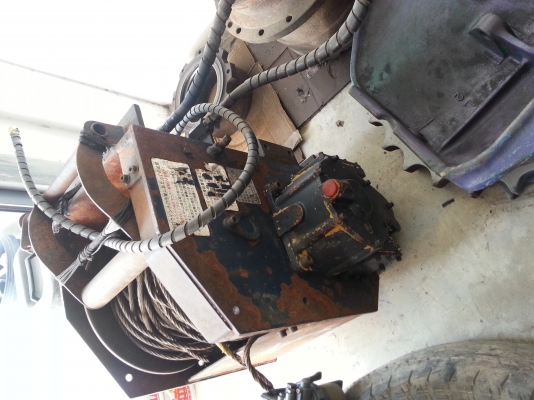 ขาย วินซ์น้ำมัน 2ตันลวดสลิงยาว 102 เมรต ราคาถูก ของเก่าญี่ปุ่นแท้