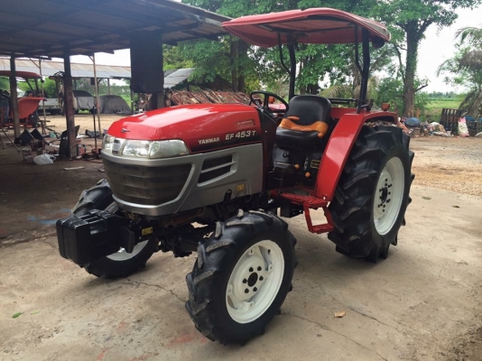 ขายรถไถยันม่าร์ EF453T 4WD2เพลา สภาพดีมาก ขายพร้อมอุปกรณ์ ผานพรวนCMTราคา 288,000 บาท สนใจโทร 081-9136451 หรือ ขอดูรูปเพิ่มเติมทาง line:bow6451 ค่ะ