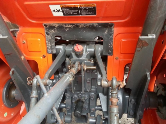 คูโบต้า L3608 4 WD ติดใบมีดดันหน้าใหม่ ผาน 5 ตราช้าง ทำงาน 708 ชั่วโมง เล่มทะเบียนพร้อม