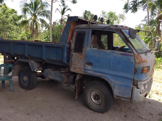 4 ล้อดั้ม 85 แรง ISUZU รถพร้อมใช้ ภาษีไม่ขาด มีเล่มทะเบียน