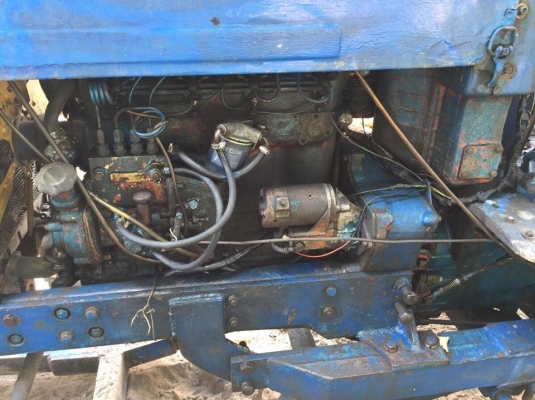 รถไถ MF มีดันหน้า รถใช้งานได้ปกติ