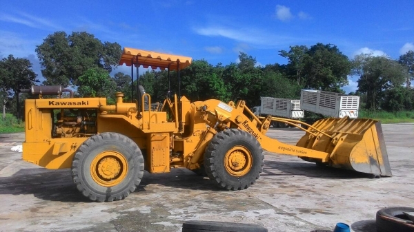 KAWAZAKI KLD70 คันใหญ่สุดคุ้ม เท่า wa320 ตักเต็มเร็ว ต่อแขนแล้ว