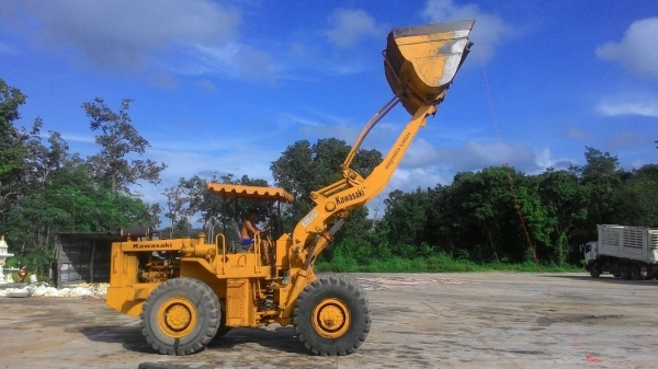 KAWAZAKI KLD70 คันใหญ่สุดคุ้ม เท่า wa320 ตักเต็มเร็ว ต่อแขนแล้ว