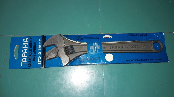 ขายประแจเลื่อนทาปาเรียขนาด10" TAPARIA Made in India.รุ่นเก่าสลับปากได้