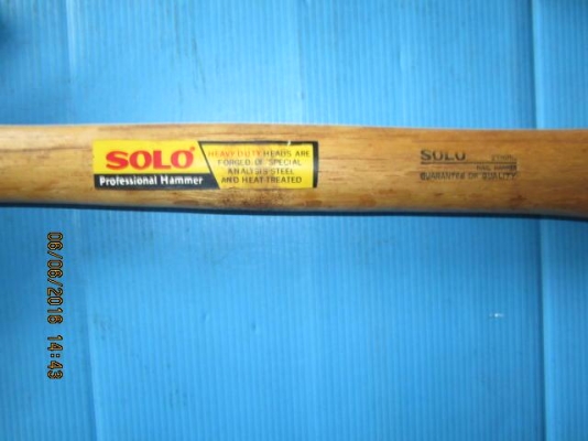 ขายค้อนSOLOขนาด16OZ.ด้ามไม้งานนอกเก่าเก็บ20ปี
