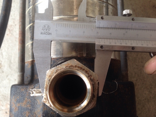 ขายปั้มน้ำแรงดันสูง Groundfos 1HP. 220V ไฟบ้าน สภาพสวยเดิมๆ วิ่งนิ่ม พร้อมใช้งาน