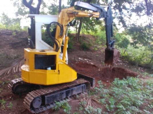 ขายแบคโฮเล็กmisubishi. Pc30