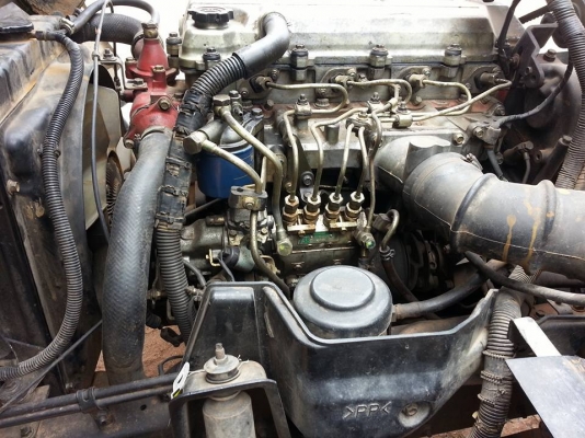 ขาย6ล้อกลาง HINO FB4J ดั้มเกษตร เครื่อง4สูบJO5C 135แรง