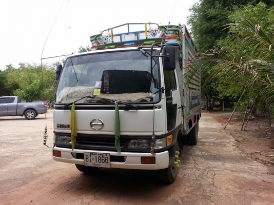 ขาย6ล้อกลาง HINO FB4J ดั้มเกษตร เครื่อง4สูบJO5C 135แรง