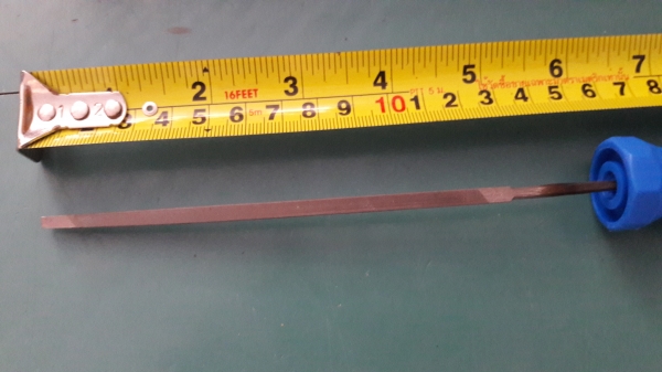 ขายตะไบสามเหลี่ยม NICHOLSONพร้อมด้ามตะไบตราม้าลอดห่วง