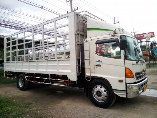 6 ล้อใหญ่  *Euro.2*  HINO MEGA  FG1J 220 แรงม้า * ยาว 7.20 ม.* รถสวยเดิม+สวยจริง * รถห้างแท้ * มีเล่มพร้อมโอน *