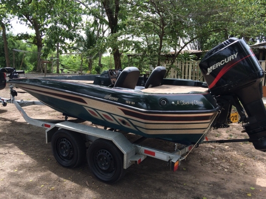 ขายเรือ BASS CHARGER 169VF ขนาด 17 ฟุต เครื่อง Mercury 115 แรง