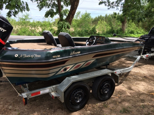 ขายเรือ BASS CHARGER 169VF ขนาด 17 ฟุต เครื่อง Mercury 115 แรง