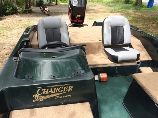 ขายเรือ BASS CHARGER 169VF ขนาด 17 ฟุต เครื่อง Mercury 115 แรง