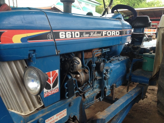 มรถไถฟอร์ด Ford 6610 เต็มตัว เดิมนอก หัวฉีดเตี้ยไอดีโตปั้มเหลี่ยม มีทะเบียน ราคาต่อรองได้ครับ
