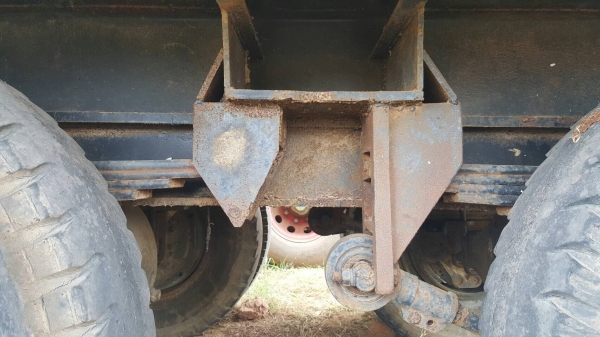 ขาย หางเทนเลอร์ 2 เพลา ยาว 12 เมตร คอกสูง อู่ ส. สุชัย เอกสารเล่มทะเบียนครบ