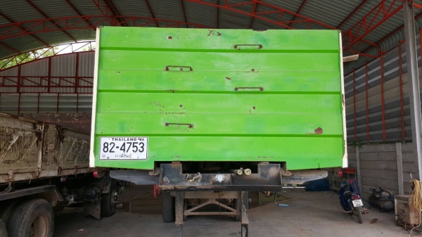 ขาย หางเทนเลอร์ดั้ม 3 เพลา ยาว 9 เมตร อู่เสรีชัย กระทะล้อมีให้ครบ เอกสารเล่มทะเบียนพร้อมโอน