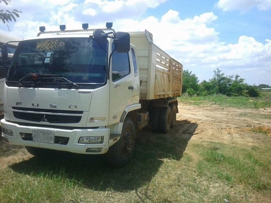 ขาย รถสิบล้อ ฟูโซ่ 240ดั้มสามมิตร ปี57 รถสวยพร้อมใช้งาน