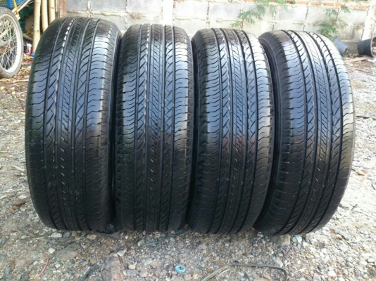 ขายยาง บริดสโตน อีโคเปีย 265/65R17 ยางปี15 ดอกยางหนาเต็มสดนิ่มไม่ร้าวไม่แตกลายไม่กินข้างไม่มีปะสวยๆ จำนวน 1 ชุด ขายยาง บริดสโตน อีโคเปีย 265/65R17 ยางปี15 ดอกยางหนาเต็มสดนิ่มไม่ร้าวไม่แตกลายไม่กินข้างไม่มีปะสวยๆ จำนวน 1 ชุด